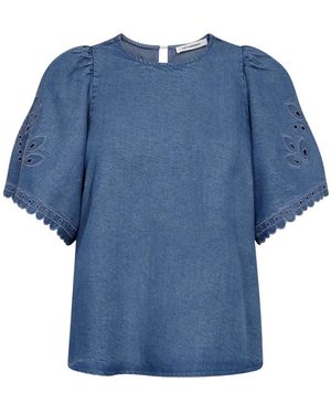 co'couture Blouses - Blue