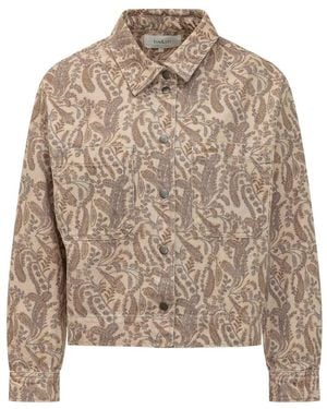 Ba&sh Jassen ,Katoen Tullia Jacket - Bruin