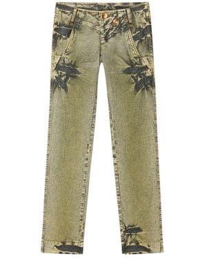 Miss Sixty Tie-Dye Jeans - Groen
