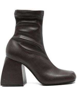 NODALETO Heeled Boots - Marrón