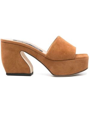Sergio Rossi Elegante Sandalen Für Frauen - Braun