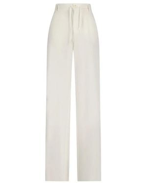 DARKPARK Straight Trousers - Blanco