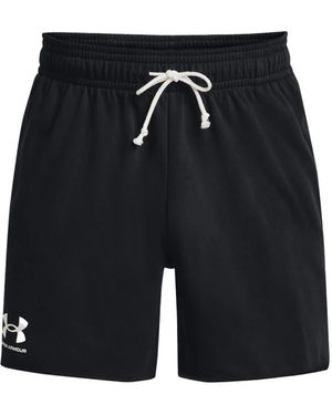 Under Armour Rival Terry 6In Short - Zwart
