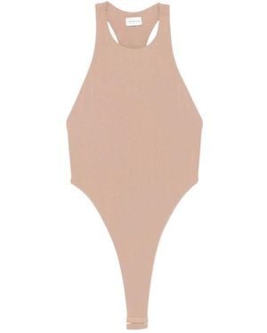 ANDAMANE Fonda Halter Bodysuit - Naturel