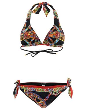 Dolce & Gabbana Badmode ,Veelkleurig ,Beachwear - Wit