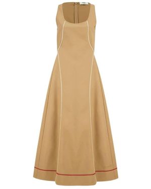 Fendi Maxi Dresses - Natural