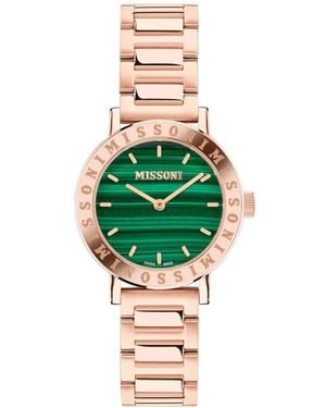 Missoni Analoguhr Für Damen - Grün