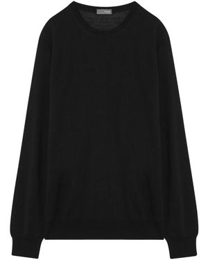 Drumohr Round-Neck Knitwear - Negro