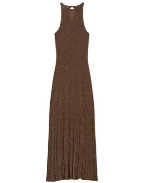 Twinset Knitted Dresses - Brown