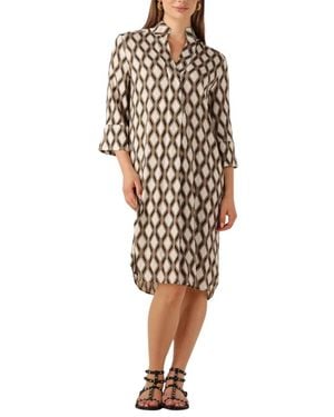 Dea Kudibal Elegantes Ecru Mini Kleid - Natur