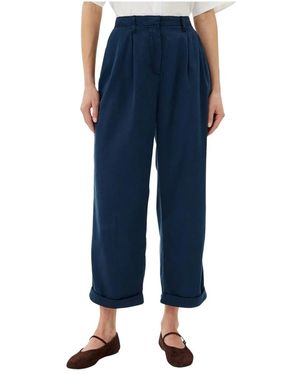 Tommy Hilfiger Cropped Trousers - Azul