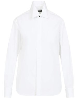 Phoebe Philo Sharp Collar Shirt - Weiß
