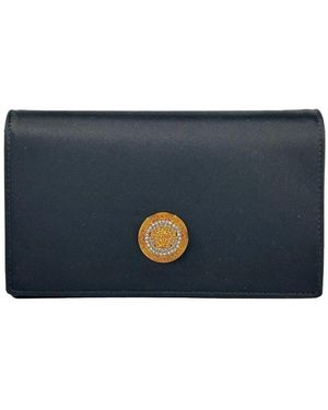 Versace Tassen ,Zwart ,Medusa Coin Clutch - Blauw