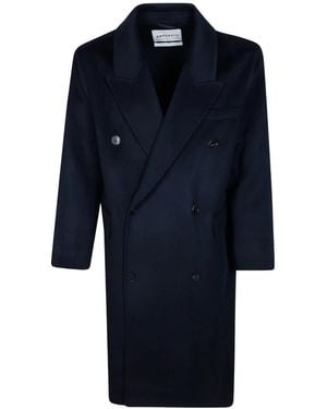Amaranto Double-Breasted Coats - Azul