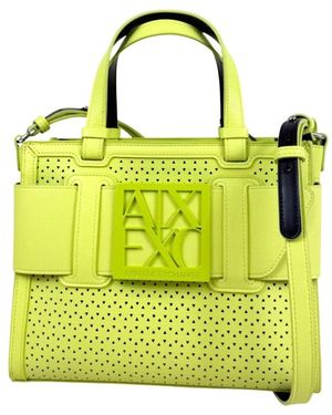 ARMANI EXCHANGE Handbags - Yellow