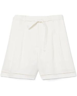 Lacoste Short Shorts - Blanco