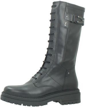 Nero Giardini Lace-Up Boots - Nero
