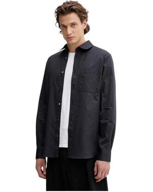KENZO Weave Slim Shirt - Blauw