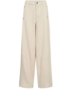 co'couture Wide Trousers - Neutre