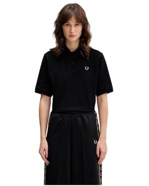 Fred Perry Polo Shirts - Negro