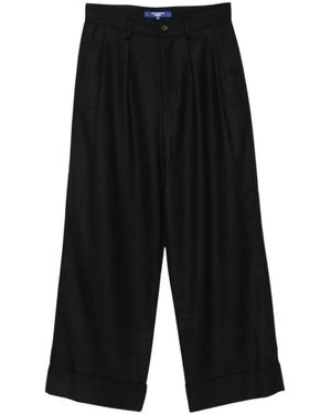 Junya Watanabe Wide Trousers - Negro