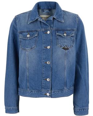 Roy Rogers Jassen ,Blauw ,Katoen Ross Jacket