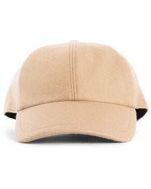 Destin Kameel Wol Kasjmier Baseballpet - Naturel