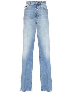 Gucci Boot-Cut Jeans - Azul