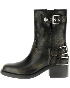 Guess Schoenen ,Zwart ,Matwell 2 Enkellaars