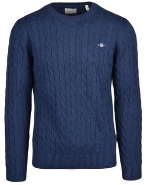 GANT Round-Neck Knitwear - Azul