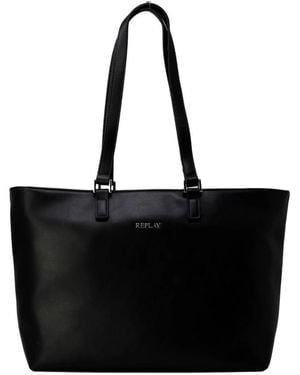Replay Tote Bags - Black