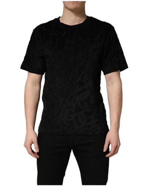 Dolce & Gabbana T-Shirts - Black