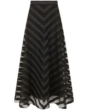 P.A.R.O.S.H. Midi Skirts - Black