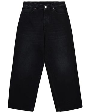 Vetements Straight Fit Jeans - Black