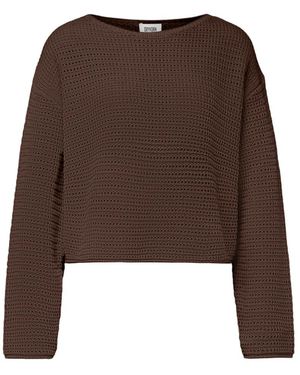 DRYKORN Strickpullover Imenia Aus Baumwolle - Braun
