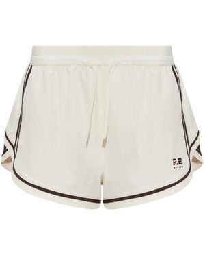 P.E Nation Fitness ,Polyester Linear Short - Naturel