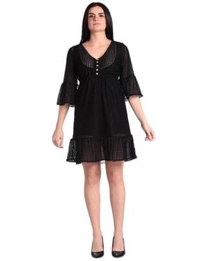 Alviero Martini 1A Classe Short Dresses - Nero
