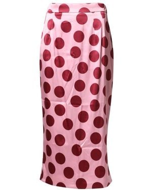 Dolce & Gabbana Midi Skirts - Red
