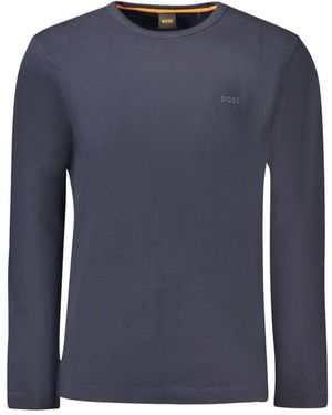 BOSS Round-Neck Knitwear - Blu