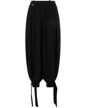 Chloé Wide Trousers - Negro