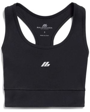 Balenciaga Line Activewear Sport Bh - Schwarz