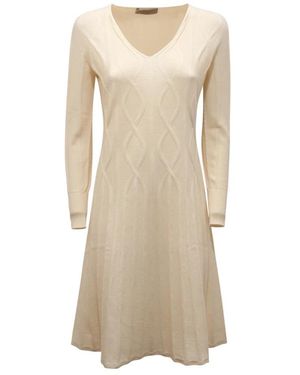 D.exterior Midi Dresses - Natural
