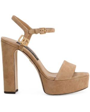 Dolce & Gabbana High Heel Sandals - White