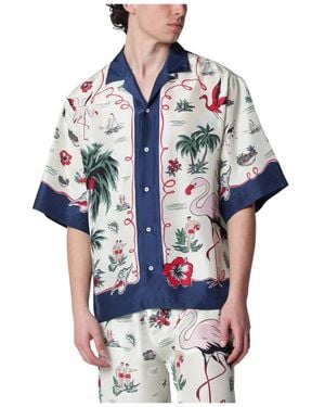 DSquared² Short Sleeve Shirts - Blue
