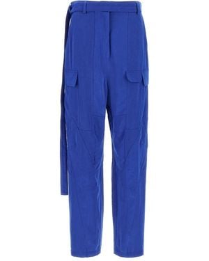 Ferragamo Straight Trousers - Blue