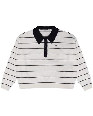 Gestuz Hoodies & Sweatvesten ,Wit ,Polo Shirts