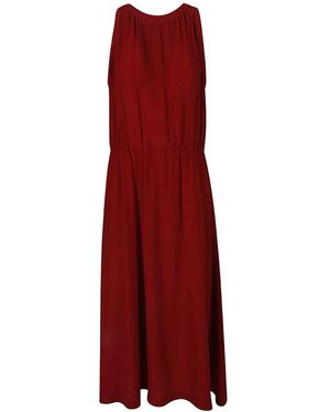 Crida Milano Beatrice D'Este Midikleid - Rot