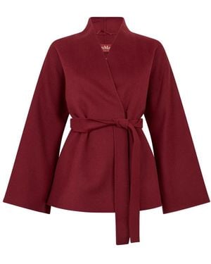 Max Mara Kimono Jas - Rood