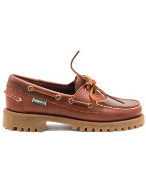 Sebago Schoenen ,Bruin ,Ranger Waxy