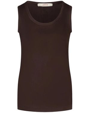 Jucca Sleeveless Tops - Marrón